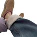 Vintage Fleece-Lined Thickened Straight-Leg Jeans For Women 2025 Winter New High-Waisted Slimming Loose Plus Size_mkmklike.com
