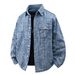 Men's Denim Jacket Design Sense Old Fashion Thick Top Versatile Foreign Trade Loose Jacquard Jacket_mkmklike.com