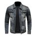Loom 2025 New European And American Washed Vintage Classic Denim Jacket For Men Youth Street Style Handsome Coat Trendy_mkmklike.com