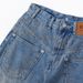 Scimitar Jeans Unique Niche Design Sense Reverse Wear Inverted Workwear Long Men's Trendy Loose Wide-Leg Sickle Pants_mkmklike.com