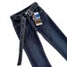 Women's Low Waist Retro Flared Jeans – Slim Fit Stretchy & Floor-Length For Autumn/Winter_mkmklike.com