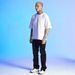 Men's Slim Straight Leg Jeans Summer Thin Trousers Denim Clothing_mkmklike.com