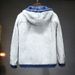 New Thickened Warm Men's Jacket Imitation Lamb Wool Integrated Fleece Denim Jacket_mkmklike.com