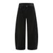 Loose Versatile Denim Scimitar Pants Men's Trendy Deconstructed Design Solid Color Workwear Casual Wide-Leg Trousers_mkmklike.com