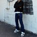 Men's Slim Fit Casual Stretch Jeans Trendy Brand Versatile Pants High Street_mkmklike.com