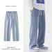 Men's Clothing Loose Straight Leg Youth Style Vintage Loose Fit Jeans For Men - Oversized Straight-Leg Denim Pants In Retro Blue/Gray/Navy (M-5XL)_mkmklike.com
