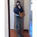 High-waisted Fleece-lined Skinny Jeans For Women, New Autumn And Winter Thickened Warm Casual Cropped Pencil Pants_mkmklike.com