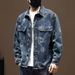 Loom 2024 European American Loose Denim Men's Retro Jacquard Jacket Spring And Autumn Stylish Plus Size Shirt 8XL_mkmklike.com