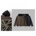 Autumn Wintr Patchwork Dsign Comfortabl Fak Two-Pic Hoodd Fashionabl Warm Jackt Thicknd Flc Mn's_mkmklike.com