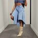 Women's Casual Capri Pants 66602# Trendy Versatile Outfit Jeans Style 86 In Stock_mkmklike.com
