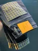 Designer Men's Jeans Spring Trendy For End Light Luxury Design Fashion High Quality Thousand Grids Print Elastic Casual_mkmklike.com