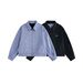 Eon Modish 25 Autumn New American Fashion High Street Personality Reversible Jacket Coat_mkmklike.com