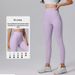 New Style Nude Lycra Yoga Women High Waist Hip Lift Leggings Casual Cut Comfortable Professional Seamless Fitness Pants_mkmklike.com