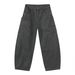 Men's Clothing Retro Casual Pants Vintage Cargo Pants With Multiple Pockets, Loose Fit & Utility Style For Casual Wear (Olive Green, Grey, Camel)_mkmklike.com