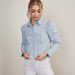 Jackets Long Sleeve Short Slim Fit Washed Women's Slightly Stretch Denim Jacket_mkmklike.com