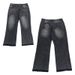 Men's Clothing Retro Washed Distressed Men's And Women's Jeans Y2K Personalized Street Dark Fashion Independent Website Cross Border_mkmklike.com