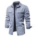 Spring And Autumn Men's Denim Jacket Trend European And American Casual Washed Top Versatile Spring And Autumn_mkmklike.com