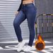 Women's Clothing Women's Fleece Lined Skinny Jeans Autumn Winter Elastic High Waist Slim Fit Denim Pants For Formal & Casual_mkmklike.com