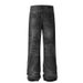 2025 New American High Street Style Vintage Distressed Ripped Pants Selvedge Straight Loose Fringe Large Damage Jeans_mkmklike.com
