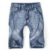 Men's Summer Thin Stretch Denim Shorts Patchwork Five Point Loose Straight Leg Casual Mid Length Korean Style Trendy Clothing_mkmklike.com