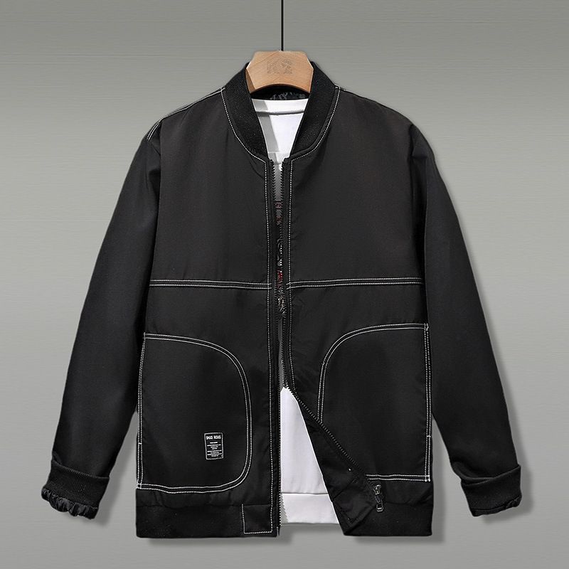 Men's jackets for spring and autumn, new Korean casual plus size, youth men's jackets, baseball jackets, men's tops, trendy_mkmklike.com