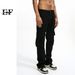 EF JEANS | 2023 Four Seasons American Vibe Multi-Pocket Design Dark Solid Color Straight Jeans Tide_mkmklike.com