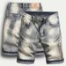 Men's Clothing Ripped Jeans Mid Length Pants Summer High Street Denim Shorts_mkmklike.com