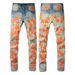 Men's Clothing Star Jeans Men's Stretch Pants Slim Light Blue Jeans Men's Wear 824_mkmklike.com