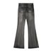 Women’s Clothing Brand Street Fashion Denim Flared Slim Fit Women's Hot Girl Jeans_mkmklike.com