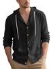 European And American Cross-Border Solid Color Fashion Shirt Men's Casual Sports Cotton Linen Long Sleeve_mkmklike.com