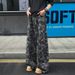 American Camouflage Jeans Men's Autumn High Street Trendy Brand Large Size Loose Wide Leg Mopping Trousers Scimitar Pants Men's_mkmklike.com