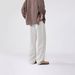 Men's Vintage Straight Leg Jeans – Relaxed Fit Washed Denim Pants In Beige (S-4xl) Versatile Styling_mkmklike.com