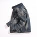 New Spring And Autumn Workwear Trendy Brand Loose Jacket Men's Denim Top 528_mkmklike.com