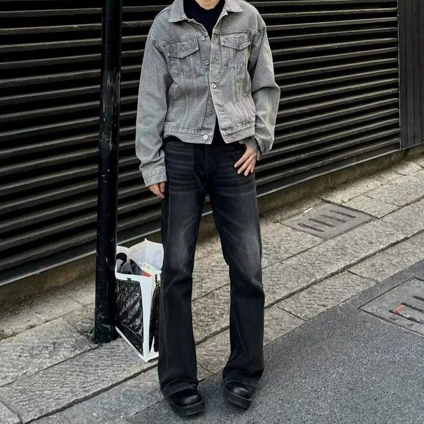 Viral High-Waisted Flared Jeans – Stretch Denim Bell Bottoms For Women & Men (M-4XL) – Retro 70s Style TikTok Fashion_mkmklike.com