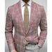 Spring New Striped Jacket Men's Casual Slim Fit Suit Top For Men_mkmklike.com