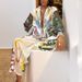 2026 European And American Personality Graffiti Casual Shirt Turn-down Collar Long Sleeve Fashion Women's_mkmklike.com