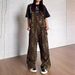 Pure Special Offer Free Shipping Spring Summer Retro Washed Print Distressed Loose Casual Fashion Age-Reducing Trendy Brand_mkmklike.com