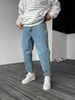 Stretch Men's Clothing Skinny Jeans Trendy Ripped Zipper Trousers American Style Hot Selling_mkmklike.com