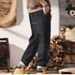 Men's Jeans Raw Color Loose Fit Straight Leg Classic Casual Long Pants For Autumn_mkmklike.com