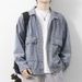 Loom Hong Kong Style Cool Denim For Men Korean Version Trendy Loose BF European And American Street Fashion Brand Ins Retro_mkmklike.com
