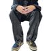 Nordmann Patchwork Jeans For Men Autumn High Street Cool Loose Straight Ins Trendy Brand Wide Leg Long Pants Men's Trousers_mkmklike.com