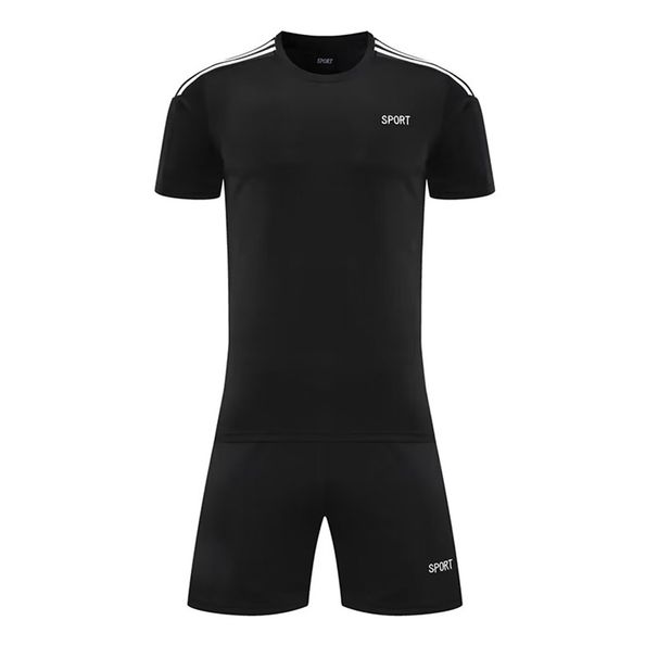 Men's Clothing training suit short-sleeved student sports football clothes printed summer new football suit suit men_mkmklike.com