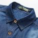 Mens Summer Retro Denim Shirts Mens Casual Straight Cotton Short Sleeve Jean Shirts Street Outdoor Cargo Plus Size Blue T-Shirt_mkmklike.com