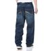 Suitable For All Seasons Spring And Autumn New Regular Jeans For Men Plus Size Loose Fit Long Extra Large Straight Leg Mid-Waist Pants_mkmklike.com