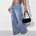 Low-Rise Distressed Jeans For Women – Rhinestone Embellished Button-Fly Straight Leg Denim Pants (S-XXL, 3 Washes)_mkmklike.com