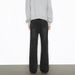 Men's Trendy Straight Leg Patchwork Flared Jeans Loose Fit Long Pants High Street Style_mkmklike.com