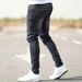 Summer 2026 Men's Slim Fit Skinny Jeans American Style Versatile Fashion Wholesale Trendy Denim_mkmklike.com