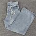 2025 Summer New European Fashion Jeans American Simple Solid Color High Waist Straight Wide Leg Casual Pants_mkmklike.com