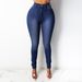 Women's Clothing High Waist Slim Pencil Pants_mkmklike.com