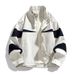 2026 New Spring Men's Casual Sports Suit Stand-up Collar Cardigan Long Sleeve Windproof Jacket Manufacturer Wholesale_mkmklike.com